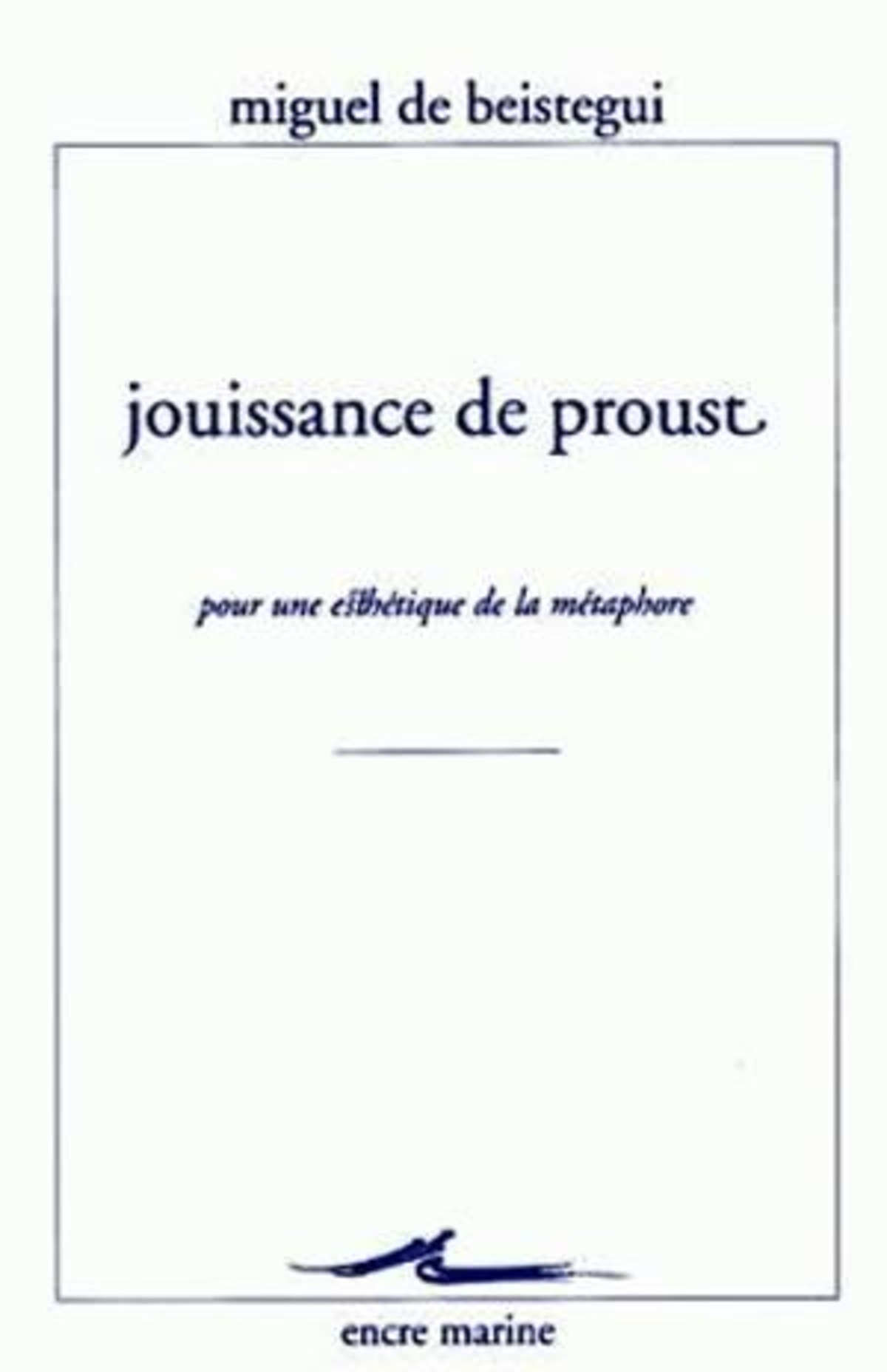 Jouissance de Proust